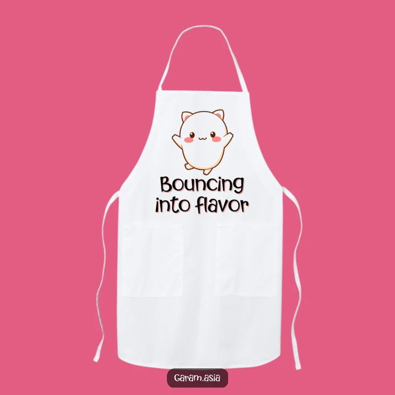 Funny Kawaii Wagashi Apron: Sweet Hop Kitchen Fun, Dessert Chef's Gift