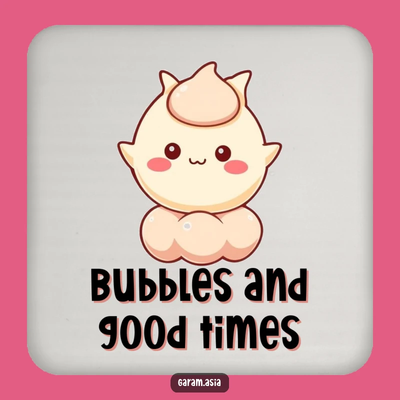 Funny Wonton Coaster - Kawaii Float Protection, Cute Funny Gift Accessory