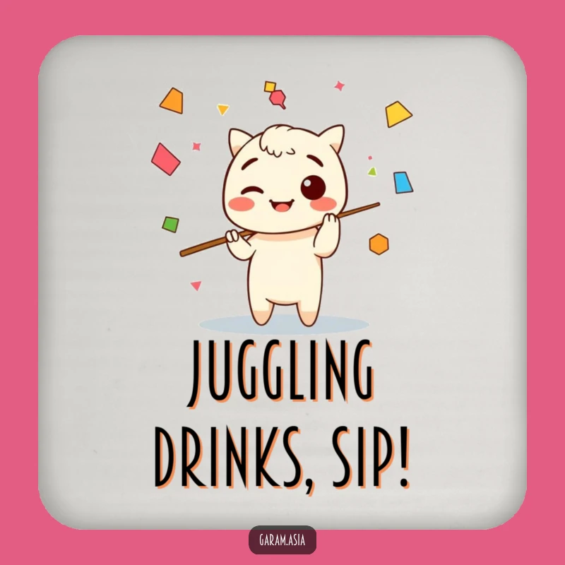 Funny Kawaii Chopsticks Coaster Set: Protect Surfaces, Cute Decor, Perfect Gift