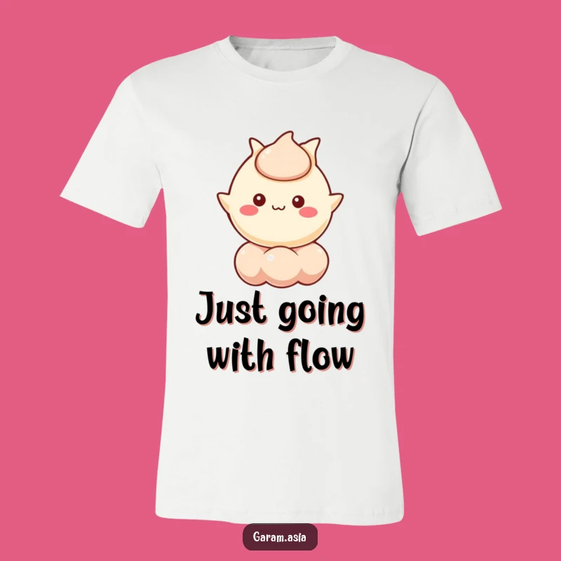 Funny Wonton T-Shirt - Floating Kawaii Fun, Great Funny Gift Tee